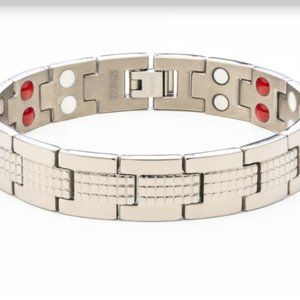 Silver Overman MENS DS Healing Brac…